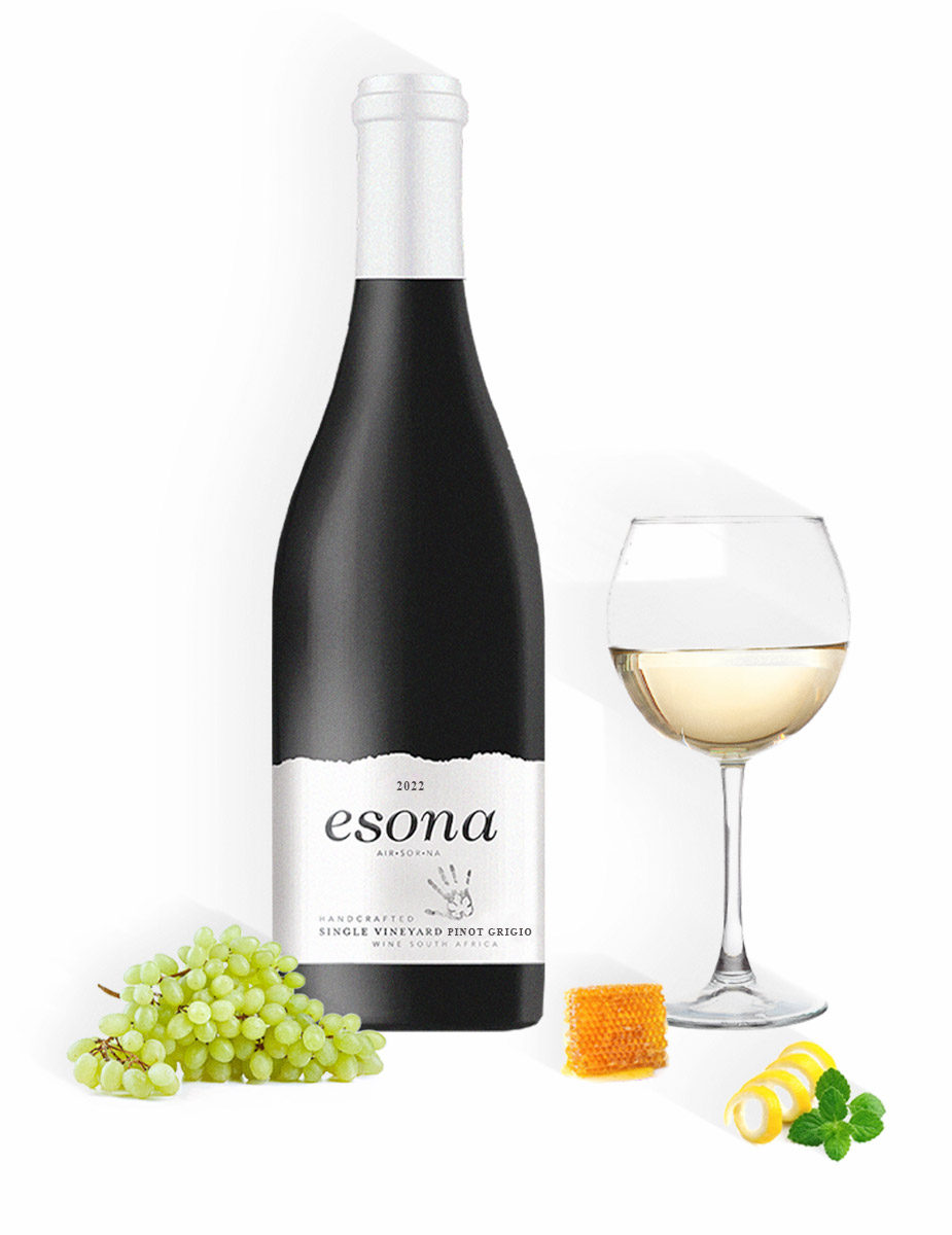 Esona Boutique Wine Estate Roberston South Africa Buy Wine Online Shop Pinot Grigio 2022 Featured Promoted